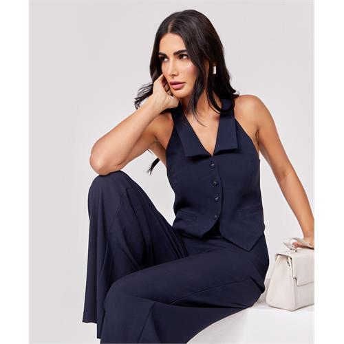 Formal Navy Blue Waist Coat