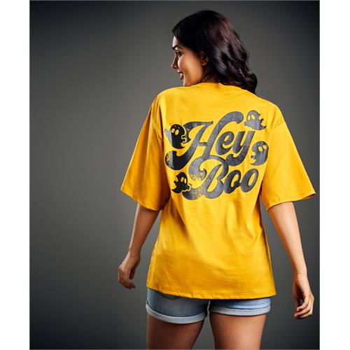 Hey Boo Mustard T-Shirt