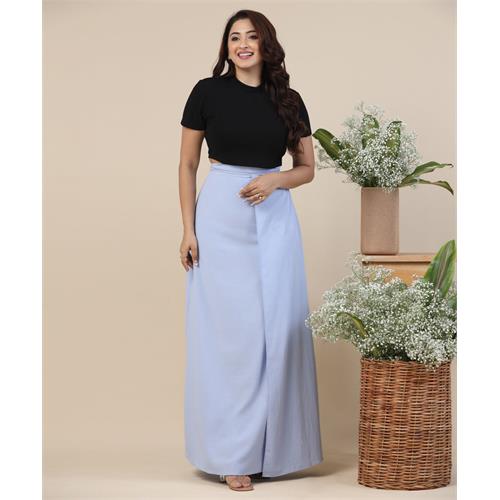 High Slit Lounge Wear Skirt