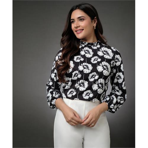 Long Sleeve Printed Top