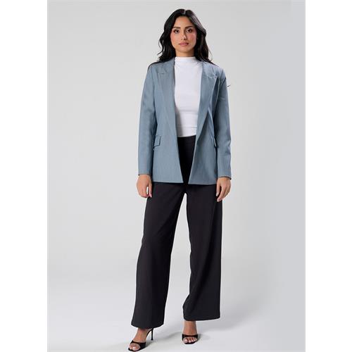 Marl Blue Colour Classic Formal Blazer