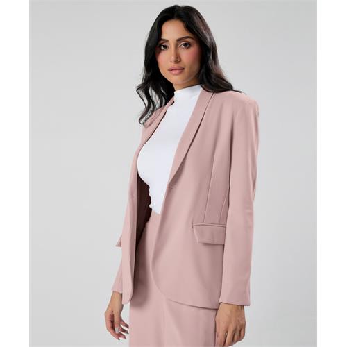Oversized Dull Pink Colour Blazer
