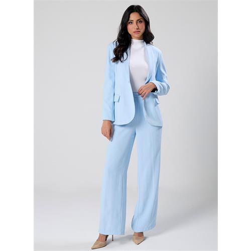 Over Sized Formal Blazer- Sky Blue