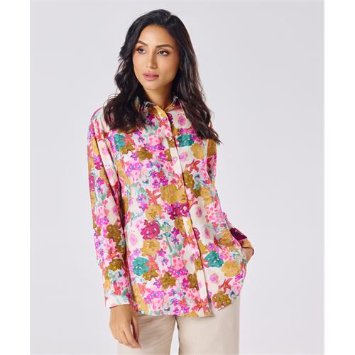 Oversized Printed Shirt