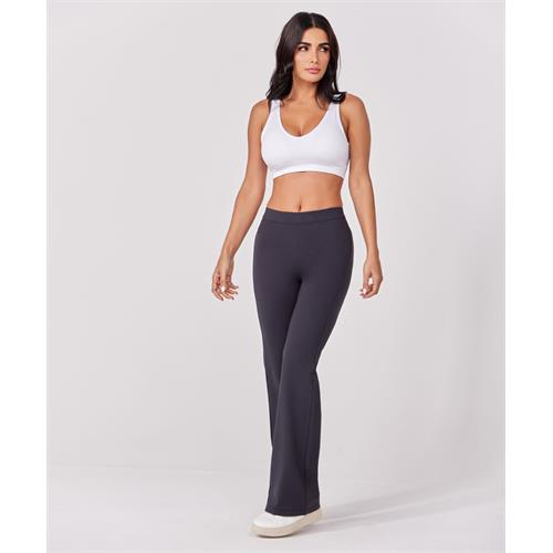 Ponte Flared Dark Grey Pant