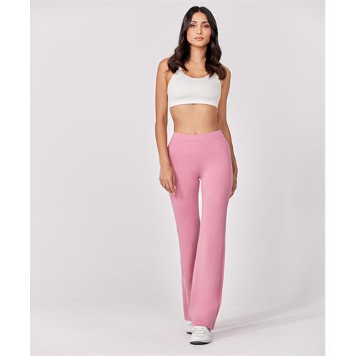 Ponte flared pant - Pink