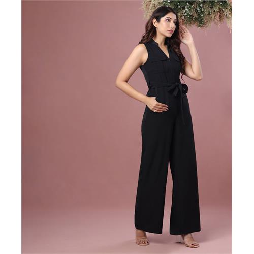 Sleeveless Jumpsuit With Pockets