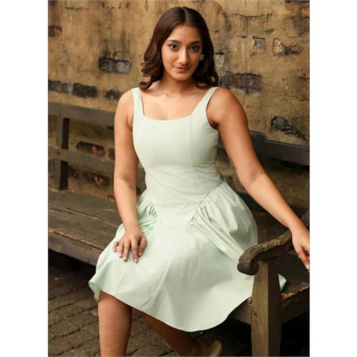 Strappy Mini Dress With Back Bow