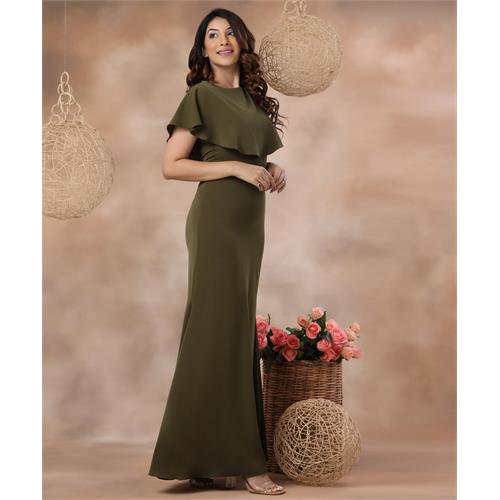 Two Tiered Chiffon Maxi