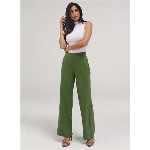 Vineyard Green Flared Formal Pant