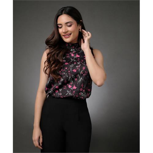 Floral Printed Sleeveless Top