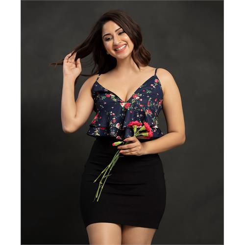 Floral V Neck Camisole