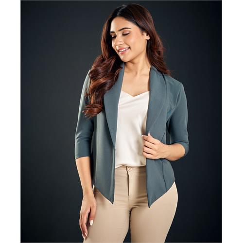 Front Open Office Blazer