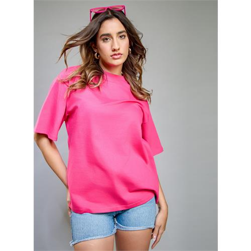 Hot Pink Oversized T-shirt