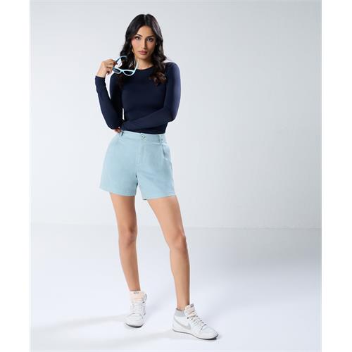 Mint Green Pleated Short