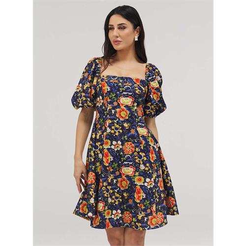 Square Neck Skater Dress