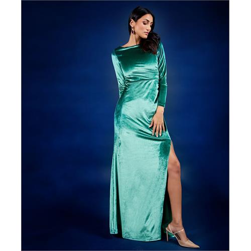 Velvet Maxi Dress