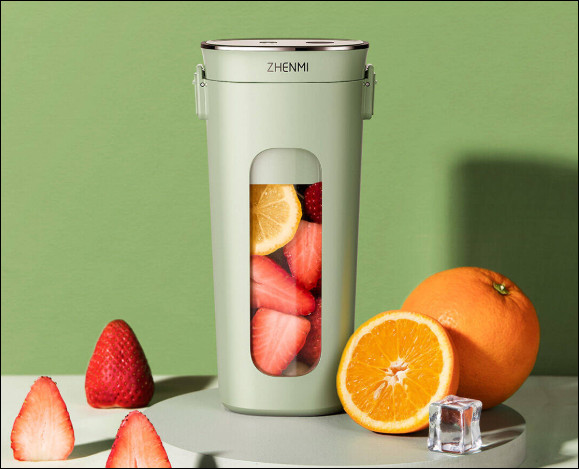 Here is the Zhenmi juicer capable of making a smoothie in just 28 seconds.