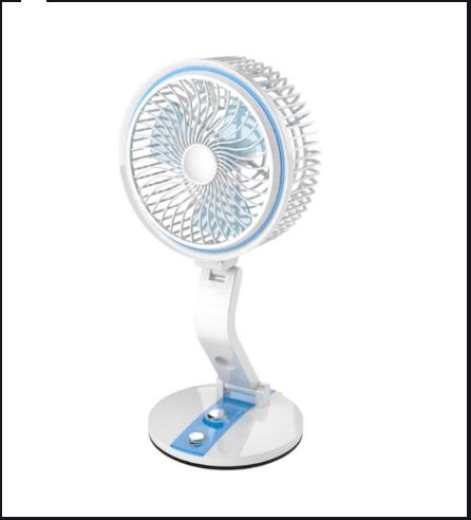 Foldable Fan With LED Light