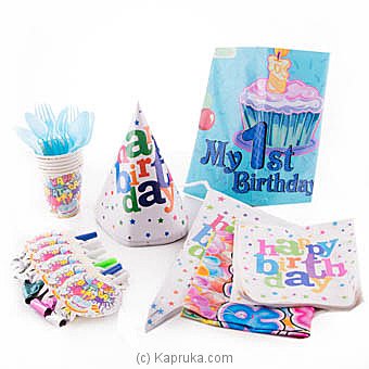 My 1st Birthday Kids Party Pack