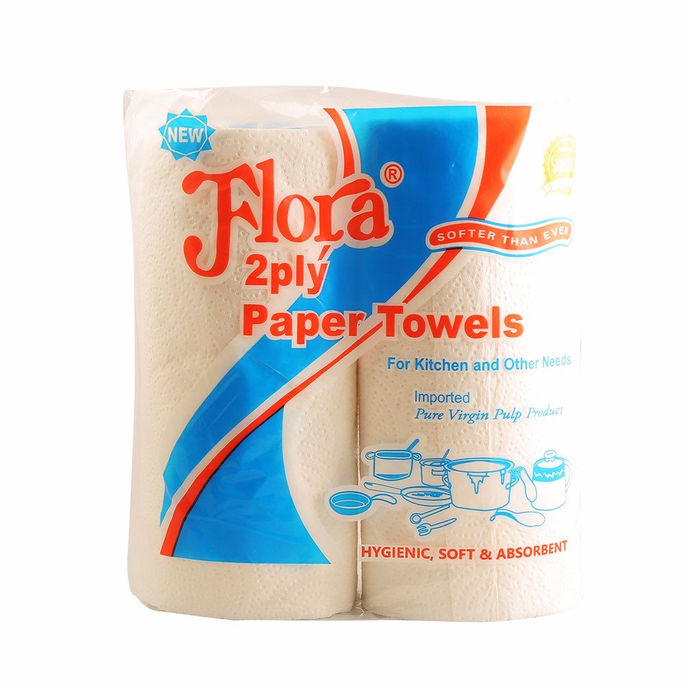 Flora 2ply Paper Towels
