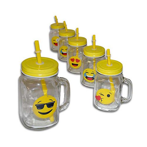 Emoji Jar Fruit Jar