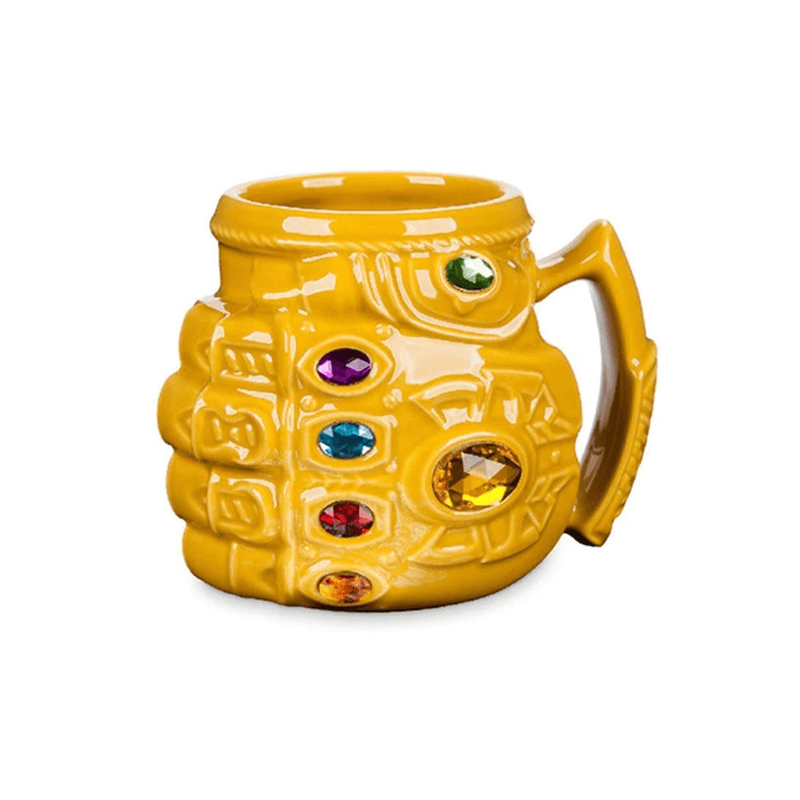 Superhero Ceramic Coffee Mug - Thanos Glove
