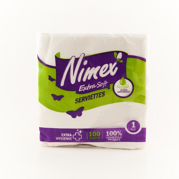 Nimex Extra Soft Serviettes 100s