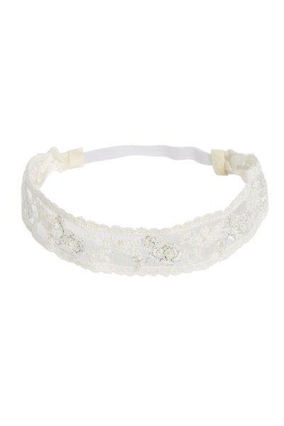 Mothercare White Lace Alice Band
