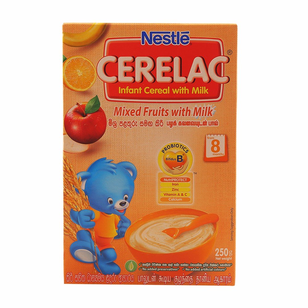 Nestlè Cerelac Mix Fruits With Milk 250g