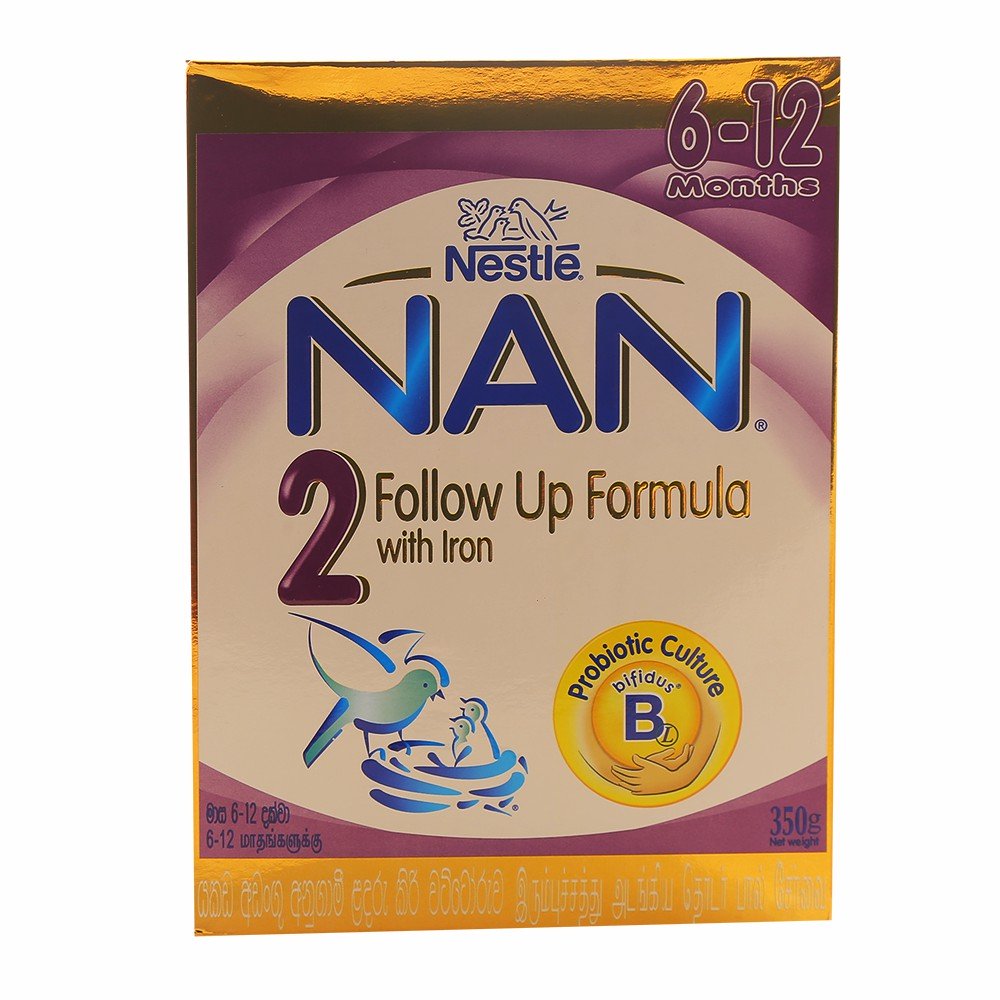 Nestlè Nan 2 Milk Powder For 6-12 Months 350g