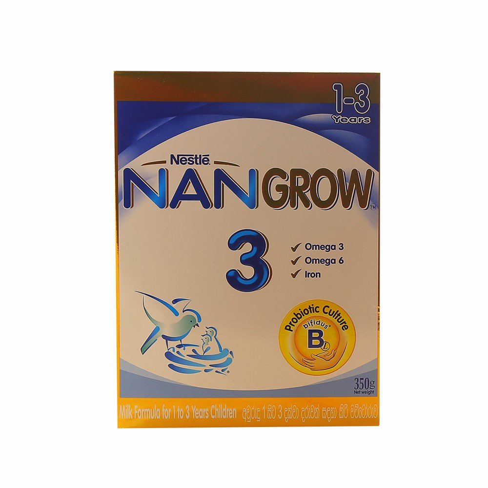 Nestlè Nan Grow 3 Milk Formula For 1-3 Years 350g