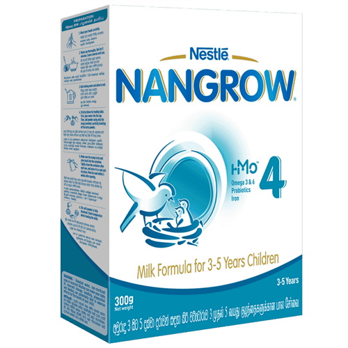 Nestle NANGROW 4 HMO Milk Formula For 3 To 5 Years Children 300g
