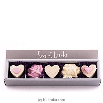 Sweet Buds Rose Choco Hearts Box
