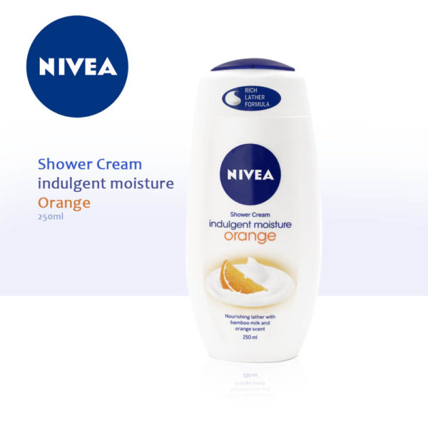 Nivea Indulgent Moisture Orange Shower Cream 250ml