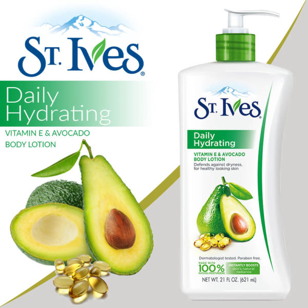 St Ives Daily Hydrating Vitamin & Avocado Body Lotion