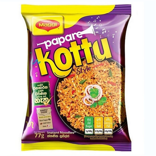 Maggi Papare Kottu Noodles 77G