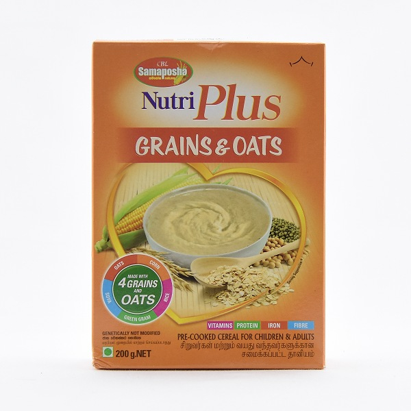 Samaposha Nutri Plus Grains & Oats 200g