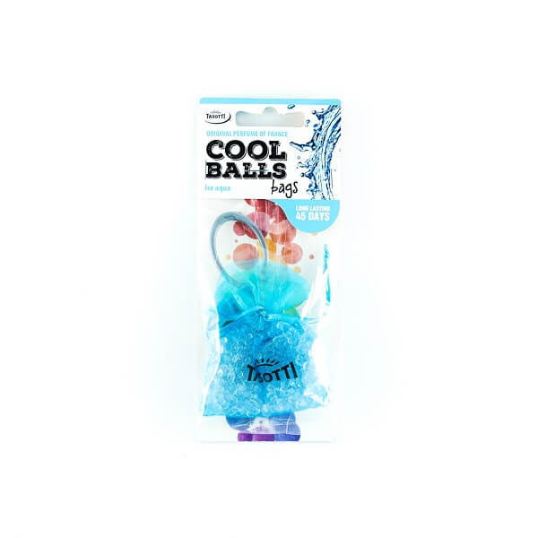 Tasotti Cool Balls Bags Ice Aqua Car Air Freshener 25 G