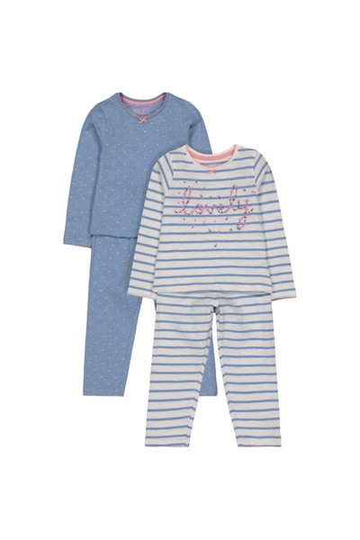 Mothercare Pyjamas For Gils 2 Pack