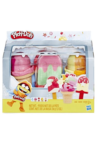 Hasbro Play-Doh Ice Pops 'N Cones 4 Pack