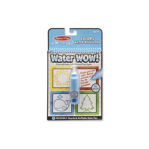 Melissa & Doug Water Wow Colors and Shapes Water Reveal Pad