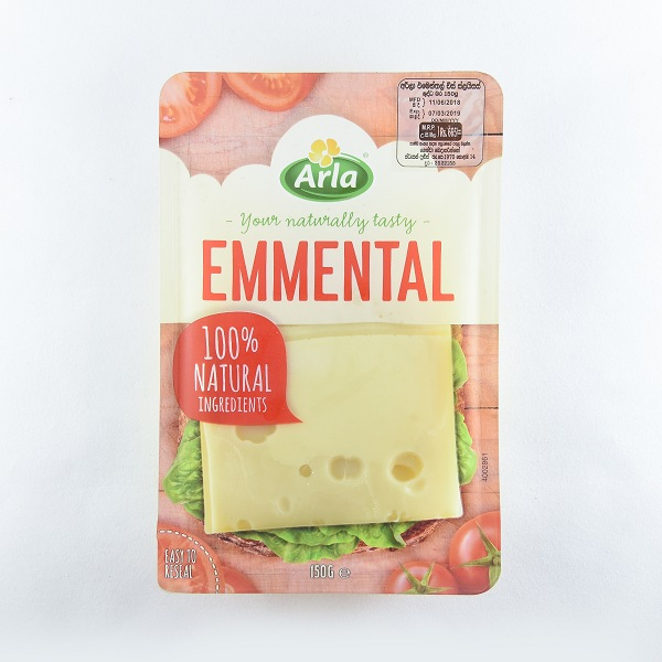 Arla Emmenthal Cheese Slices 150g