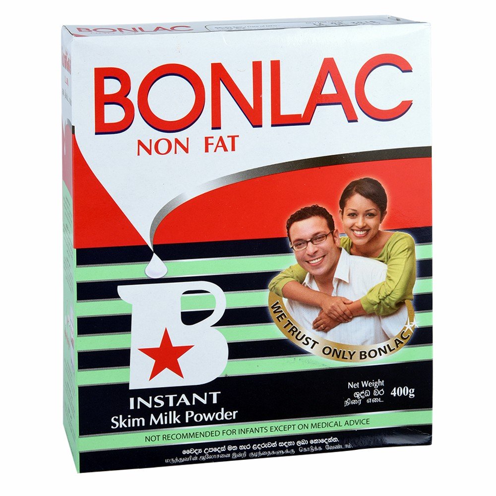 Bonlac Non Fat Instant Skim Milk Powder 400g