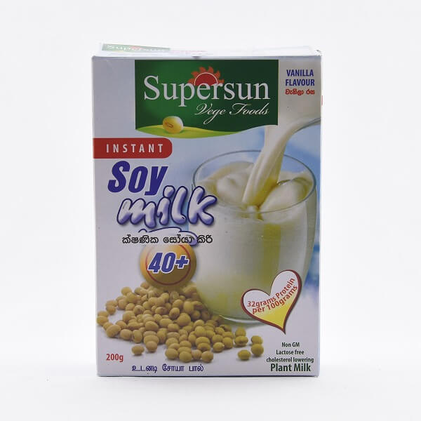 Supersun Instant Soy Milk Vanilla 200g