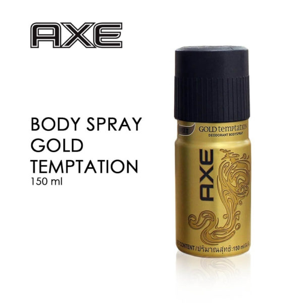Axe Body Spray Gold Temptation 150ml