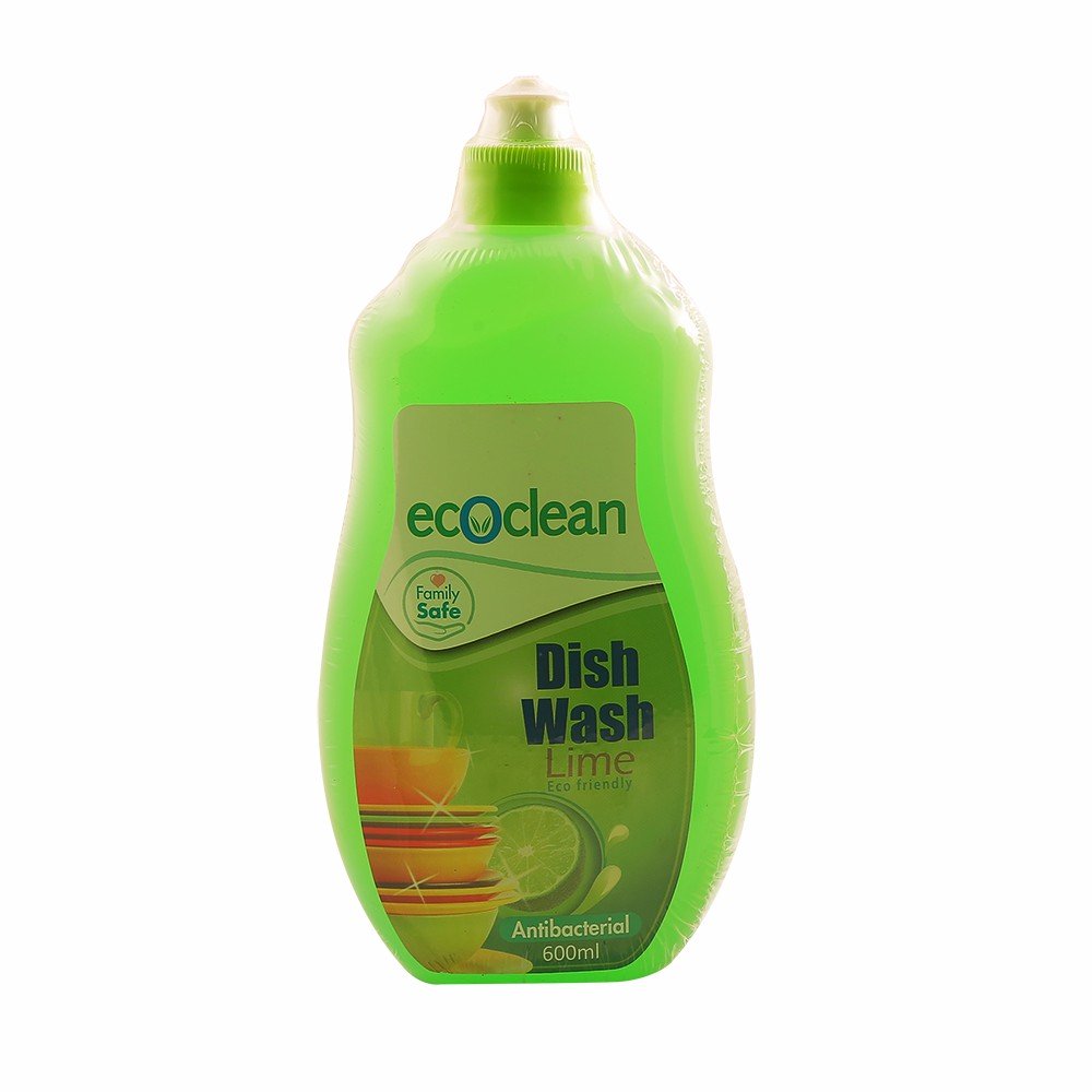 Ecoclean Dish Wash Lime 600mL
