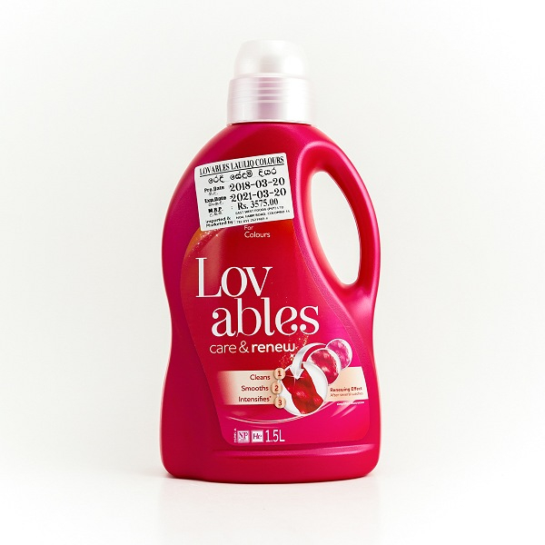 Lovables Care and Renew Laundry Liquid 1.5L