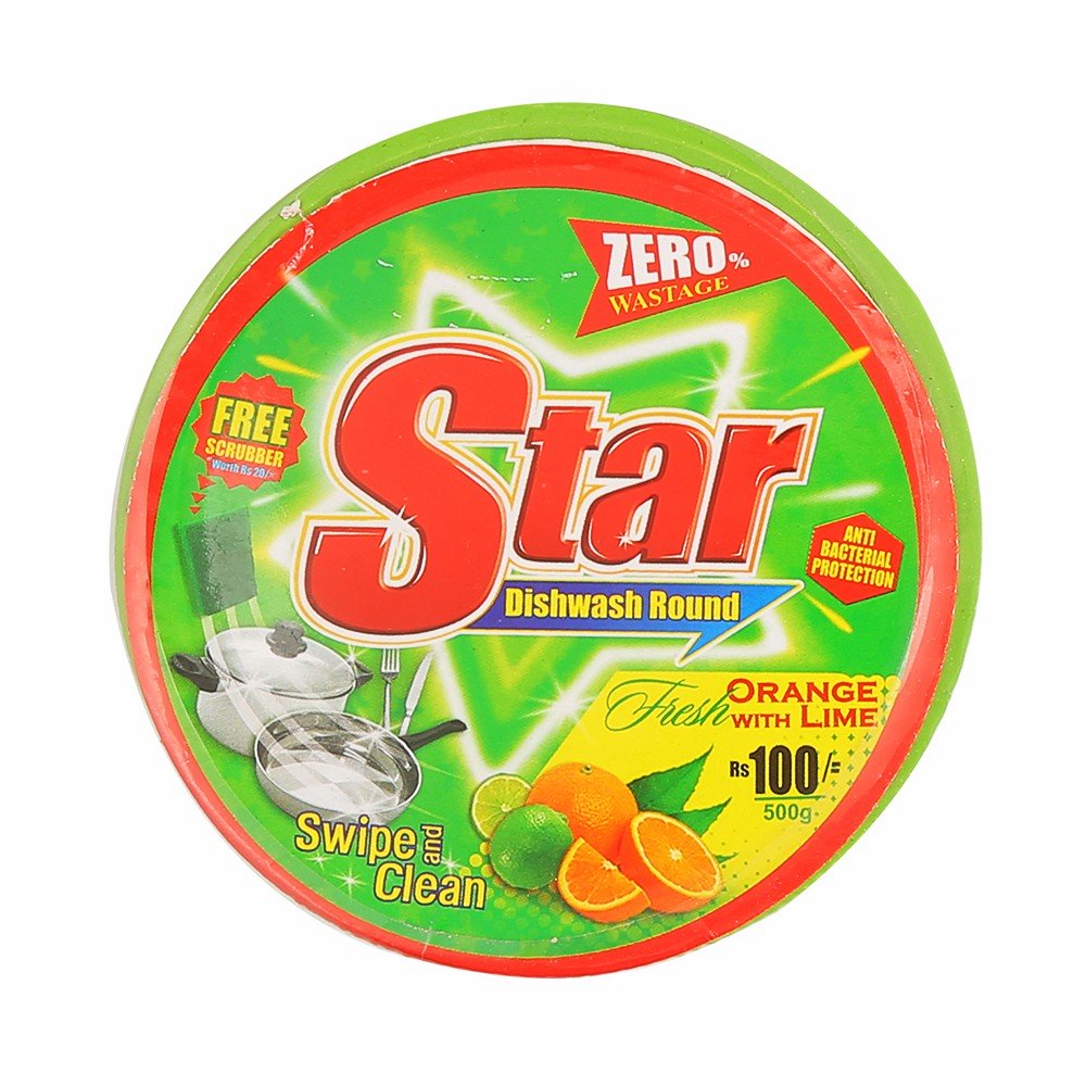 Star Dish Wash Round 500g