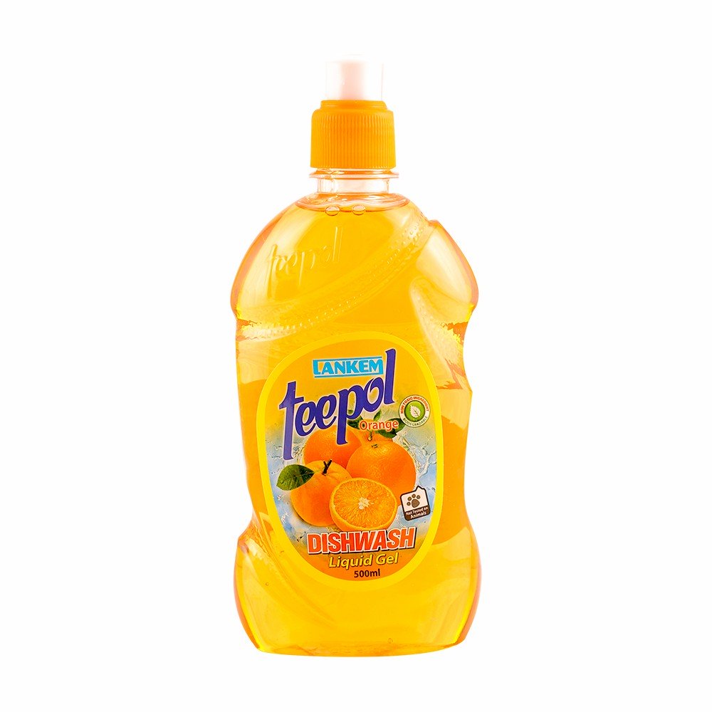 Teepol Dishwash Liquid Gel Orange 500mL